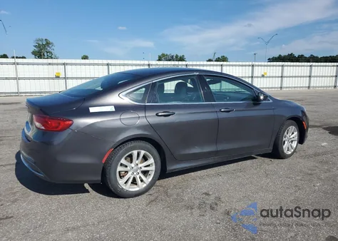 2016 Chrysler 200 Limited z USA, uszkodzony, nr VIN 1C3CCCAB8GN167326